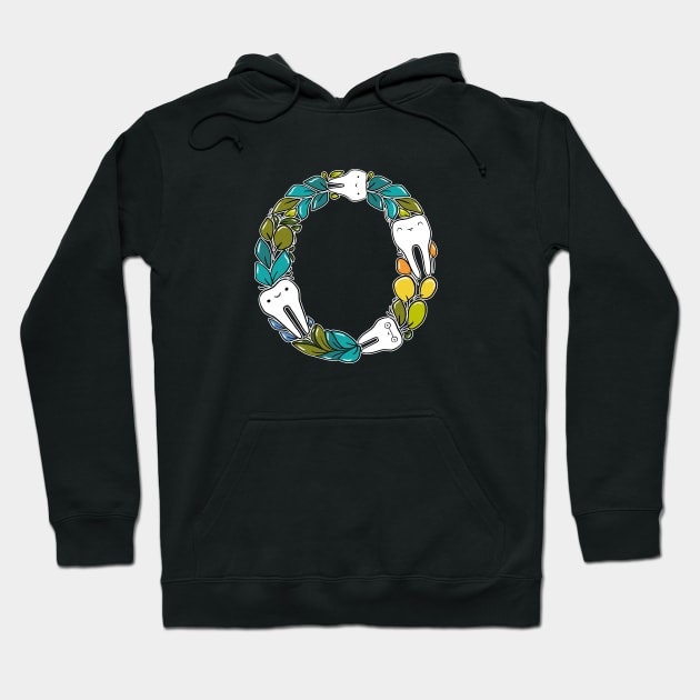 Letter O Hoodie by Happimola